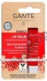 Sante BIO Family Смягчающий бальзам для губ Гранат и Марула 4,5 г