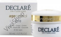 Declare Age Control Q10 Cream Антивозрастной крем для лица +Q10 +Витамин В5 +Керамиды 50 мл