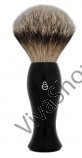 eShave Shave Brush Silvertip Помазок для бритья с серебренным напылением Ультрапремиум (черный)