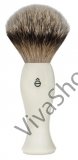 eShave Shave Brush Silvertip Помазок для бритья с серебренным напылением Ультрапремиум (черный)