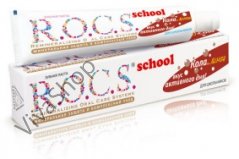 R.O.C.S. School Зубная паста для школьников от 8 до 18 лет Активный день Кола и Лимон Защита от кариеса и укрепление эмали постоянных зубов 74 гр