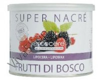 Arcocere Super Nacre Frutti di Bosco Воск в банке Лесная ягода с добавлением жемчужной пыльцы 400 мл