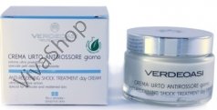 Verdeoasi Anti-reddening Shock Treatment Day Cream Успокаивающий крем для куперозной и чувствительной кожи с UVA/UVB фильтром 50 мл