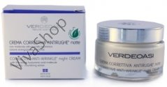 Verdeoasi Corrective Anti-Wrinkle Night Cream Антивозрастной ночной питательный крем с гиалуроновой кислотой для зрелой кожи 50 мл