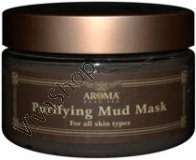 Aroma Dead Sea Лечебно - грязевая маска для лица против акне для чувствительной, проблемной или сухой кожи 250 мл