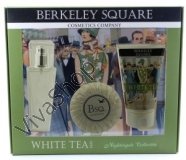 Berkeley Square 1920's White Tea Подарочный набор Утренняя свежесть Белый чай (edt 50 мл, лосьон для тела 125 мл, мыло 100 гр)