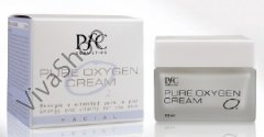 PfC Pure Oxygen Cream Оживляющий крем для лица с чистым кислородом, гиалуроновой кислотой и алоэ 50 мл