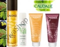 Caudalie Divine Body Набор для тела (Масло для тела 100 мл, Увлаж.виноград. вода 75 мл, Гель д.душа Zeste de Vigne 75 мл, Гель д.душа The des Vignes 75) + подарочная новогодняя упаковка)