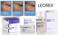 Leorex Up-Lifting Набор лифтинг уход для нормальной кожи (маска Booster HWNB 10 пак, крем 50 мл, очищающий гель 100 мл)