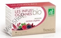 Thalgo Organic Infus'Oceanes Light Legs Травяной настой Океан Для легкости ног 20 пак.