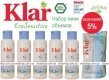 Klar ECOsensitive Organic Набор для органической стирки и уборки мини-объемы (60 гр, 5х125 мл)