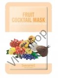 Shangpree Fruit Cocktail Mask Успокаивающая маска для лица Фруктовый коктель 20 мл х 10 шт