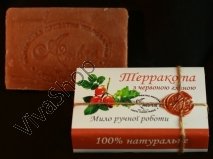 Ambra Натуральное мыло Терракота с красной глиной 100 гр