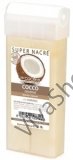 Arcocere Super nacre Cocco Воск для эпиляции Кокос с добавлением жемчужной пыльцы для чувствительной кожи в кассете 100 мл