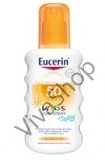 Eucerin Sun Protection KIDS Sun Spray SPF 50+ Солнцезащитный спрей для безопасного загара для детей SPF 50 200 мл
