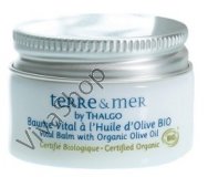 Thalgo Terre & Mer Vital Balm Живительный бальзам для лица с экстрактом листьев органической оливы для сухой кожи 15 мл