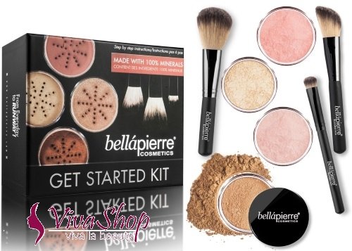 Bellapierre Cosmetics Get Started Kit Беллапьер Стартовый набор для макияжа Fair