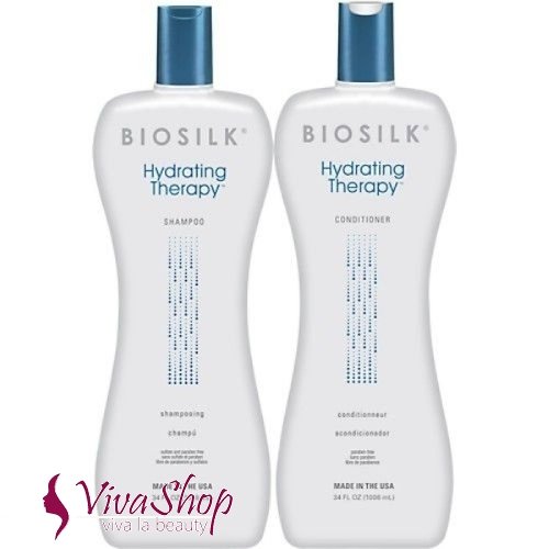 BioSilk Hydrating Therapy Биосилк Для увлажнения волос (шампунь + кондиционер 2х950мл)