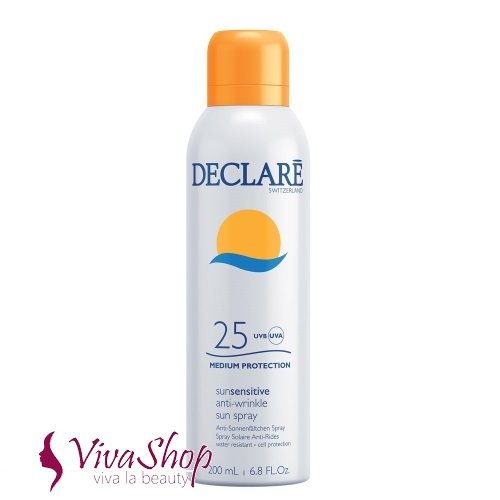 Declare Sun Sensitive Anti-Wrinkle Sun Spray SPF25 Солнцезащитный спрей 200мл